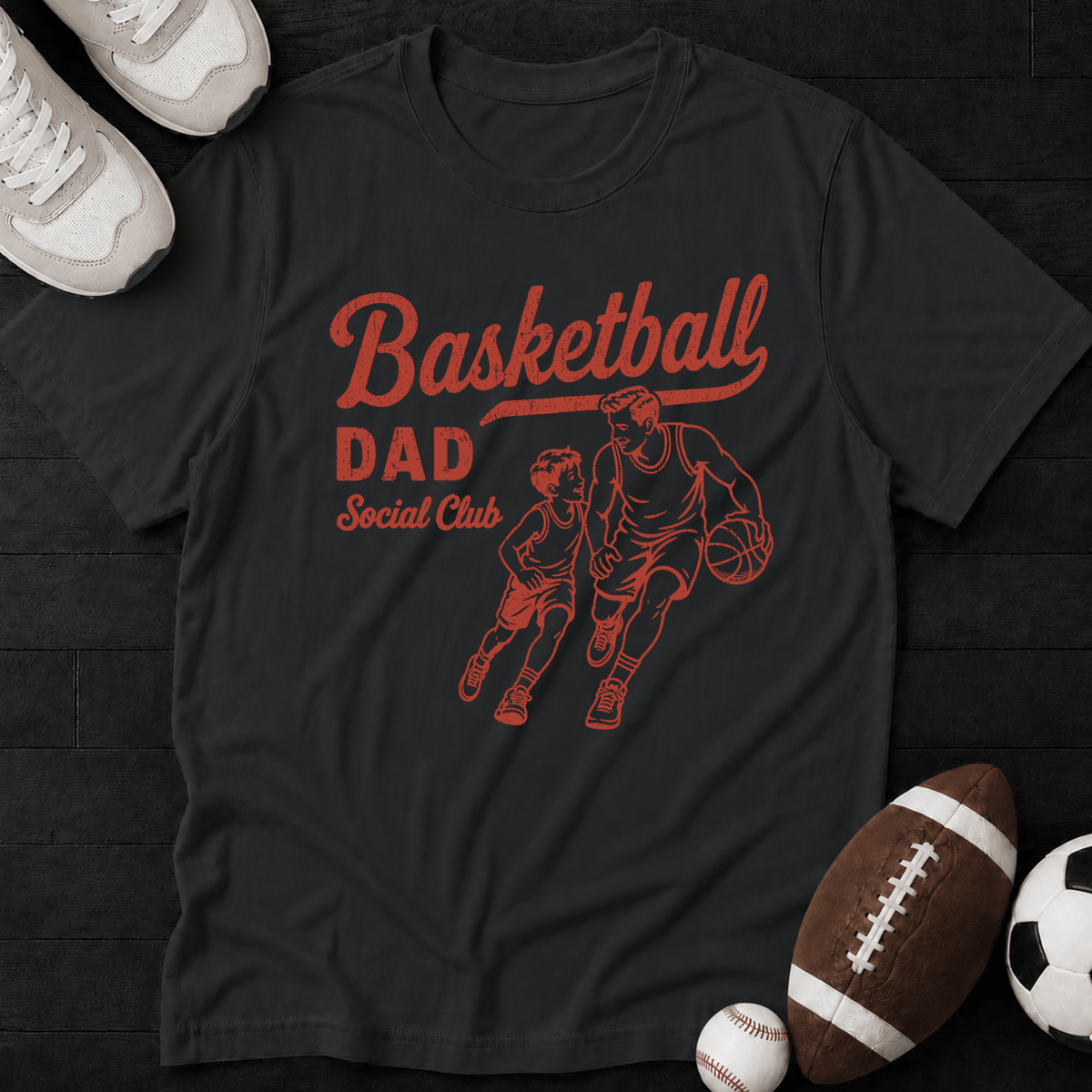 Basketball Dad Social Club T-Shirt