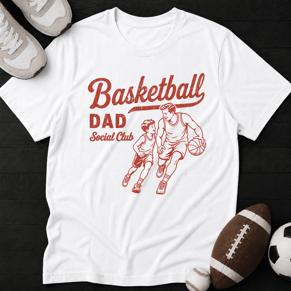Basketball Dad Social Club T-Shirt