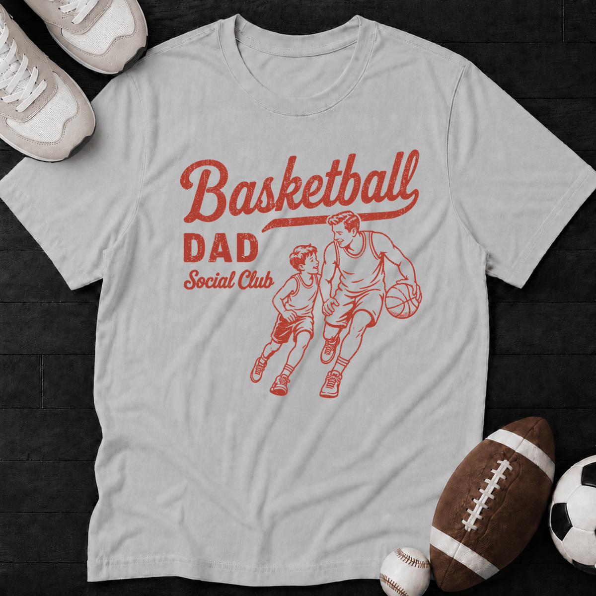 Basketball Dad Social Club T-Shirt