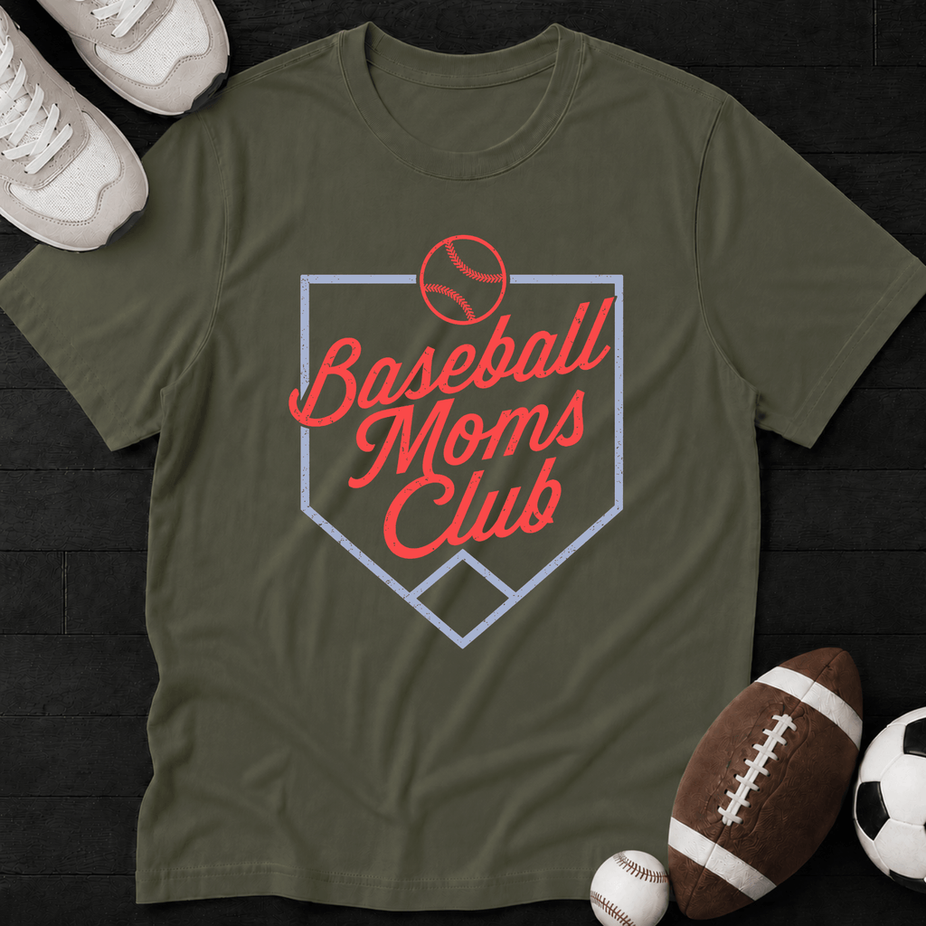 Baseball Moms club T-Shirt