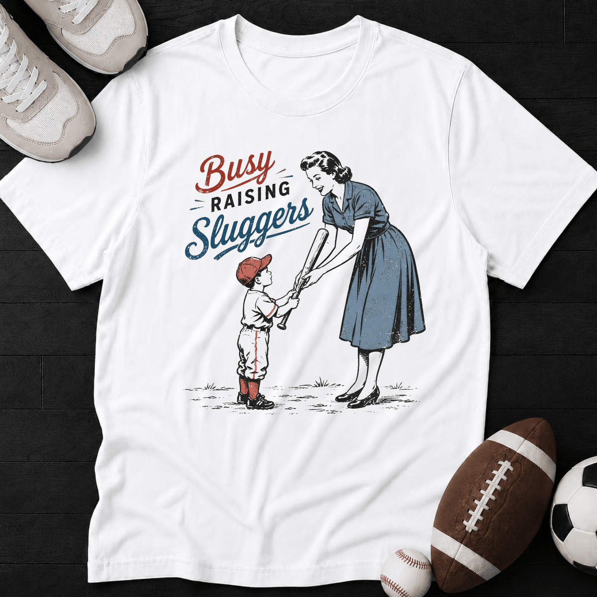 Busy Raising Sluggers T-Shirt