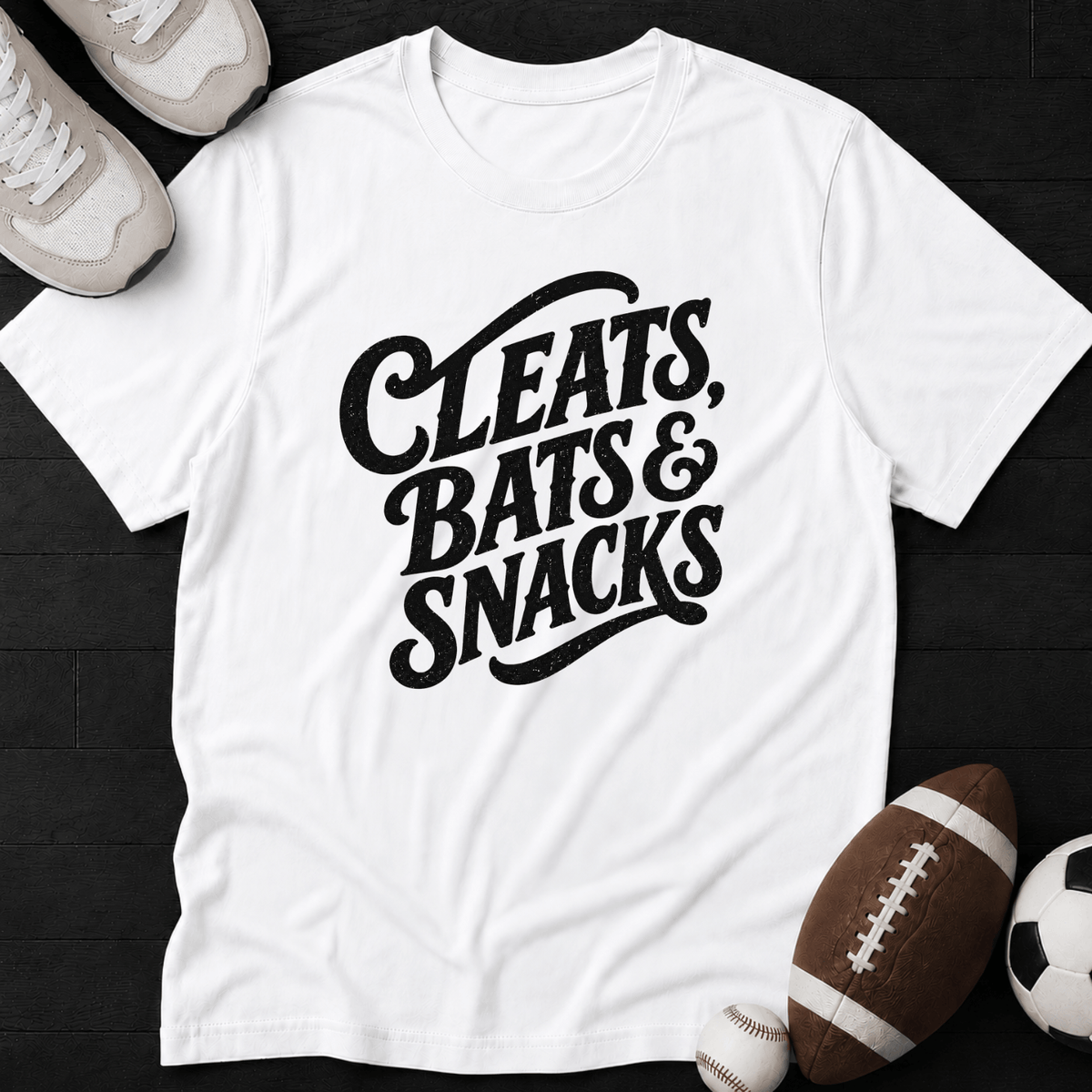 Cleats, Bats & Snacks T-Shirt