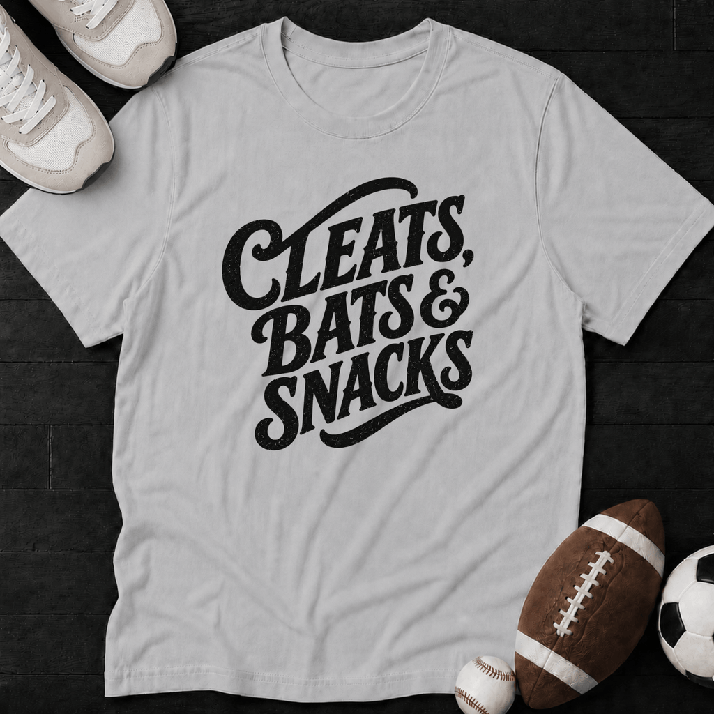 Cleats, Bats & Snacks T-Shirt