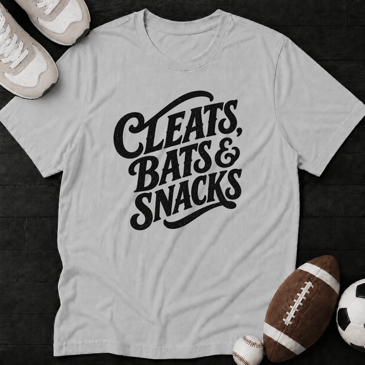 Cleats, Bats & Snacks T-Shirt
