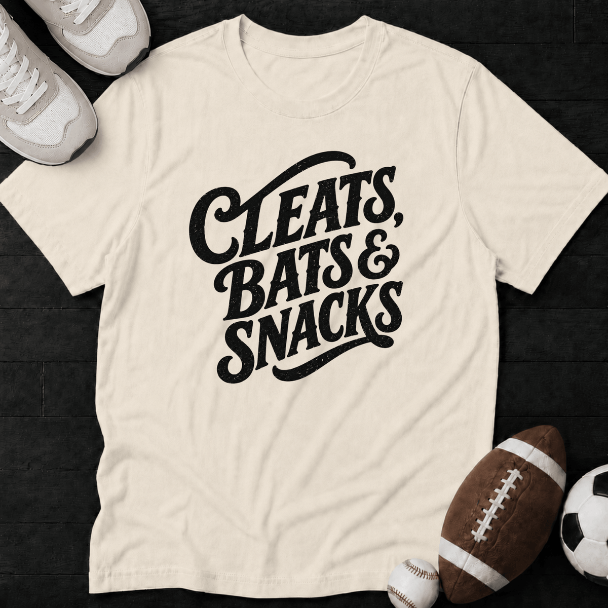 Cleats, Bats & Snacks T-Shirt