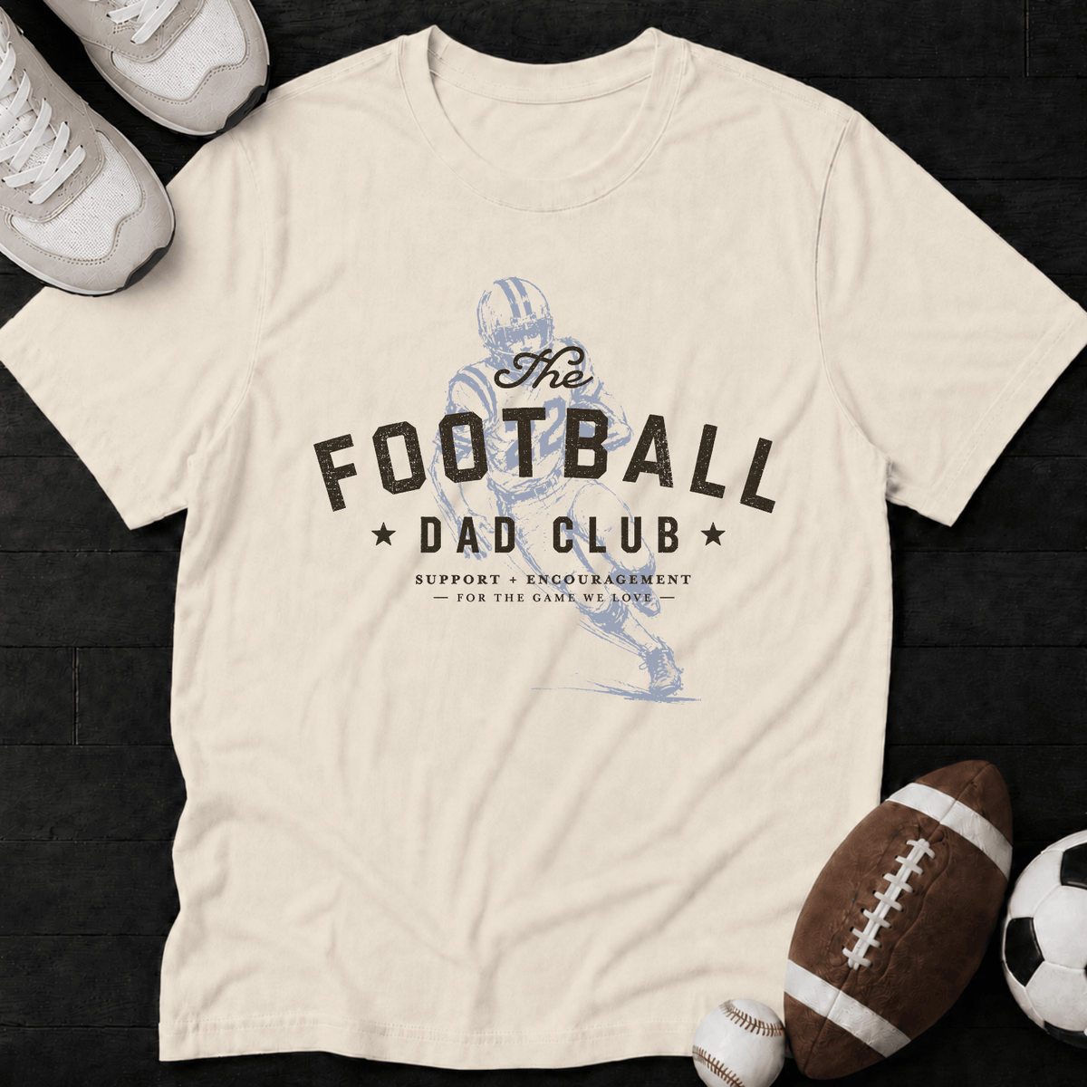 The Football Dad Club T-Shirt
