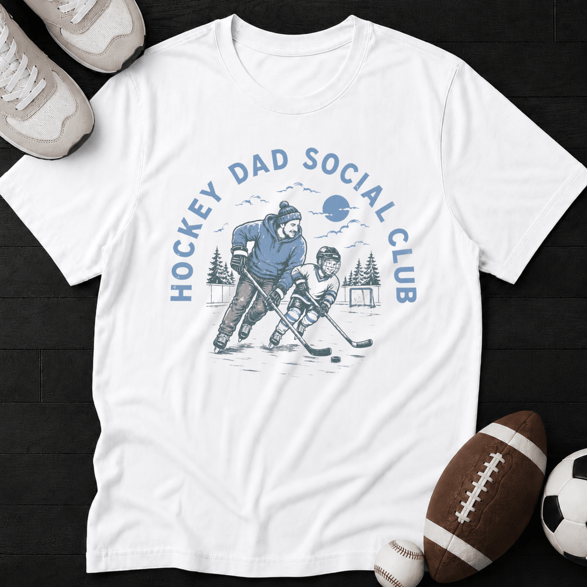 Hockey Dad Club T-Shirt