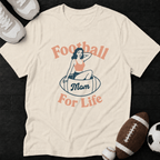 Football Mom For Life T-Shirt