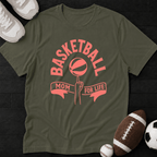 Basketball Mom For Life T-Shirt