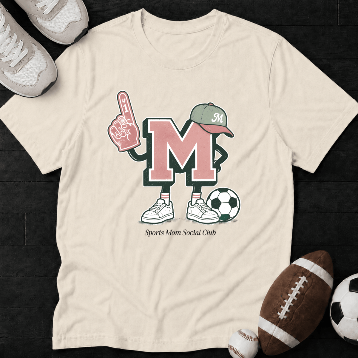 Sports Mom Social Club T-Shirt