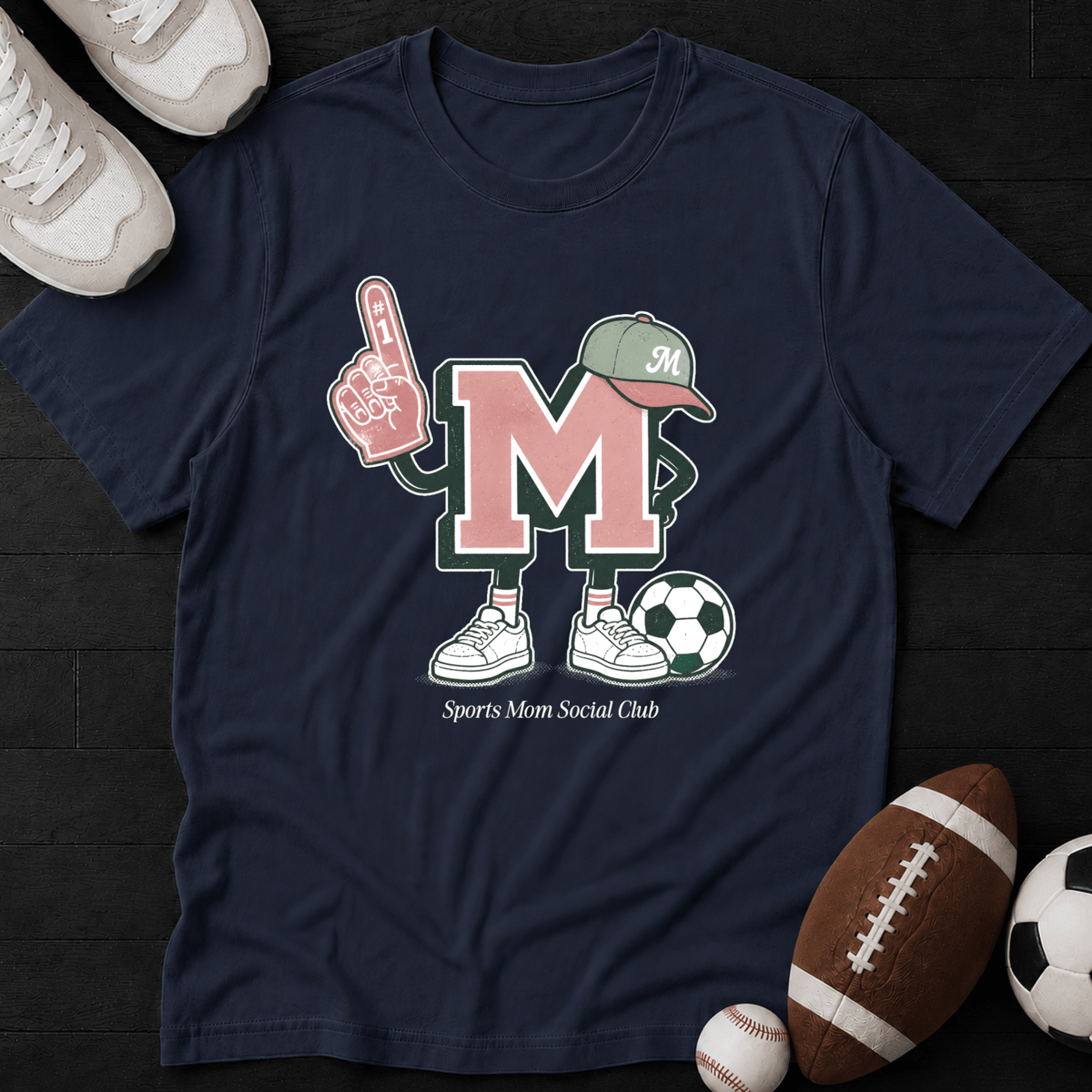 Sports Mom Social Club T-Shirt