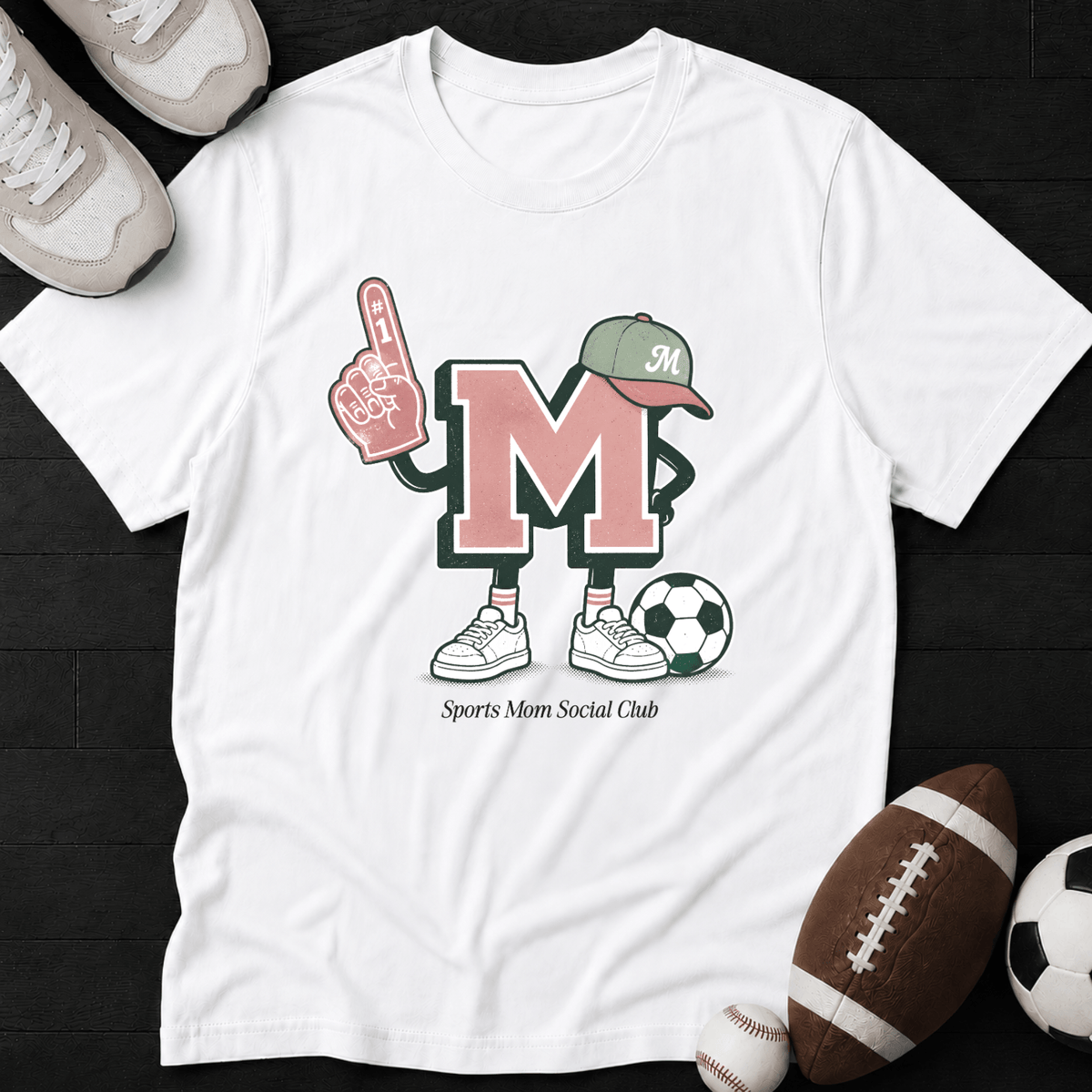 Sports Mom Social Club T-Shirt