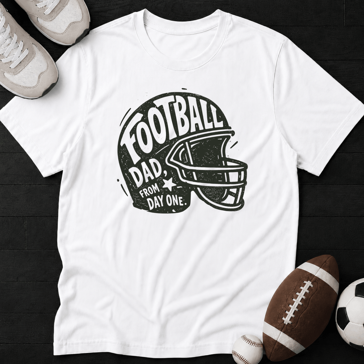 Football Dad From Day One.