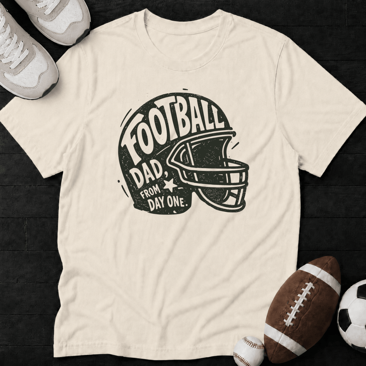 Football Dad From Day One.