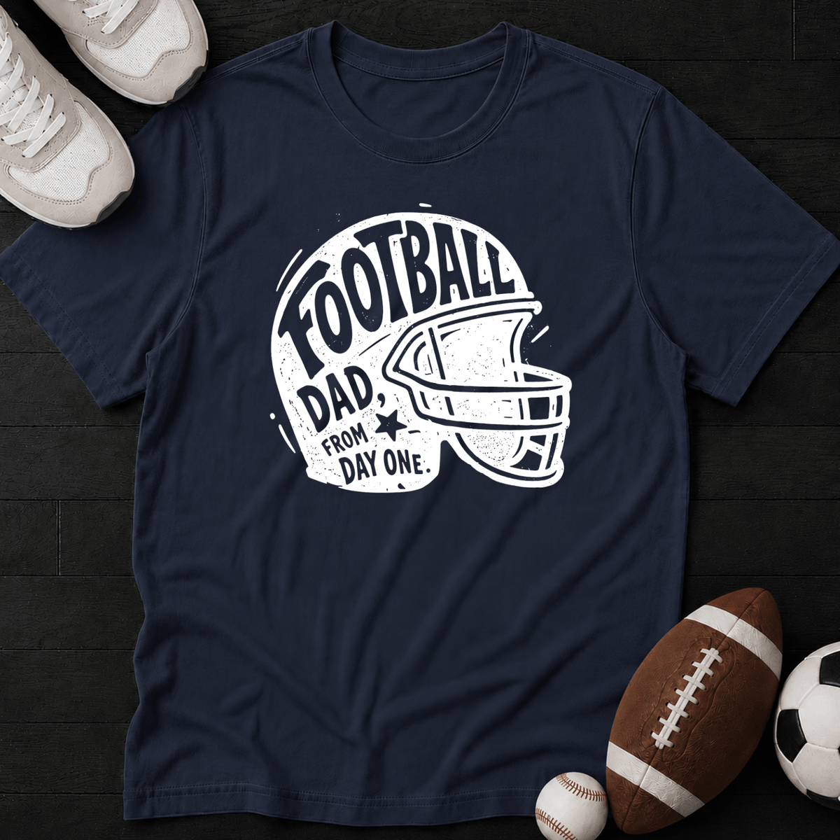 Football Dad From Day One.