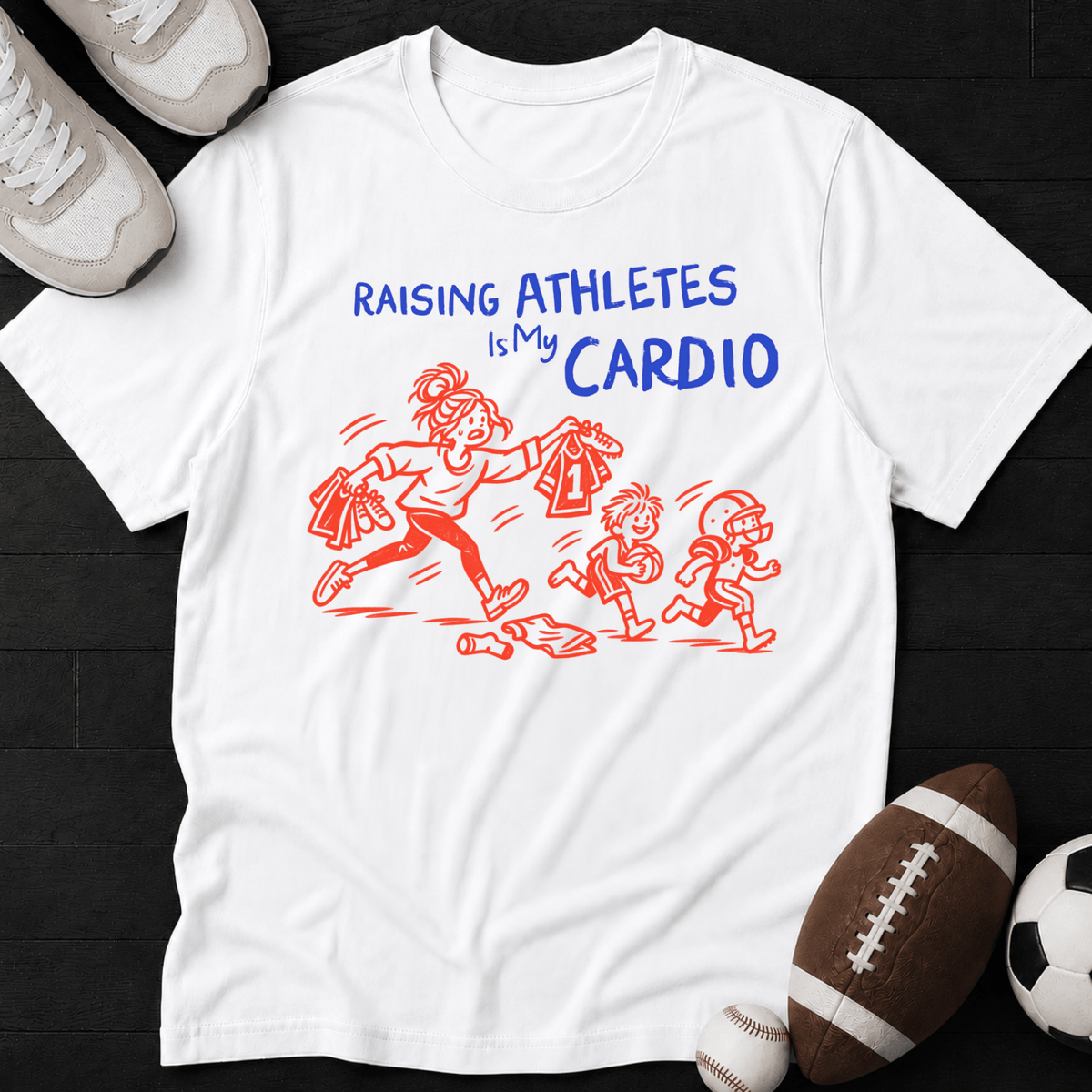 Raising athletes us my cardio T-Shirt