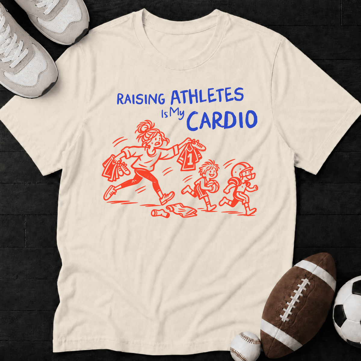 Raising athletes us my cardio T-Shirt