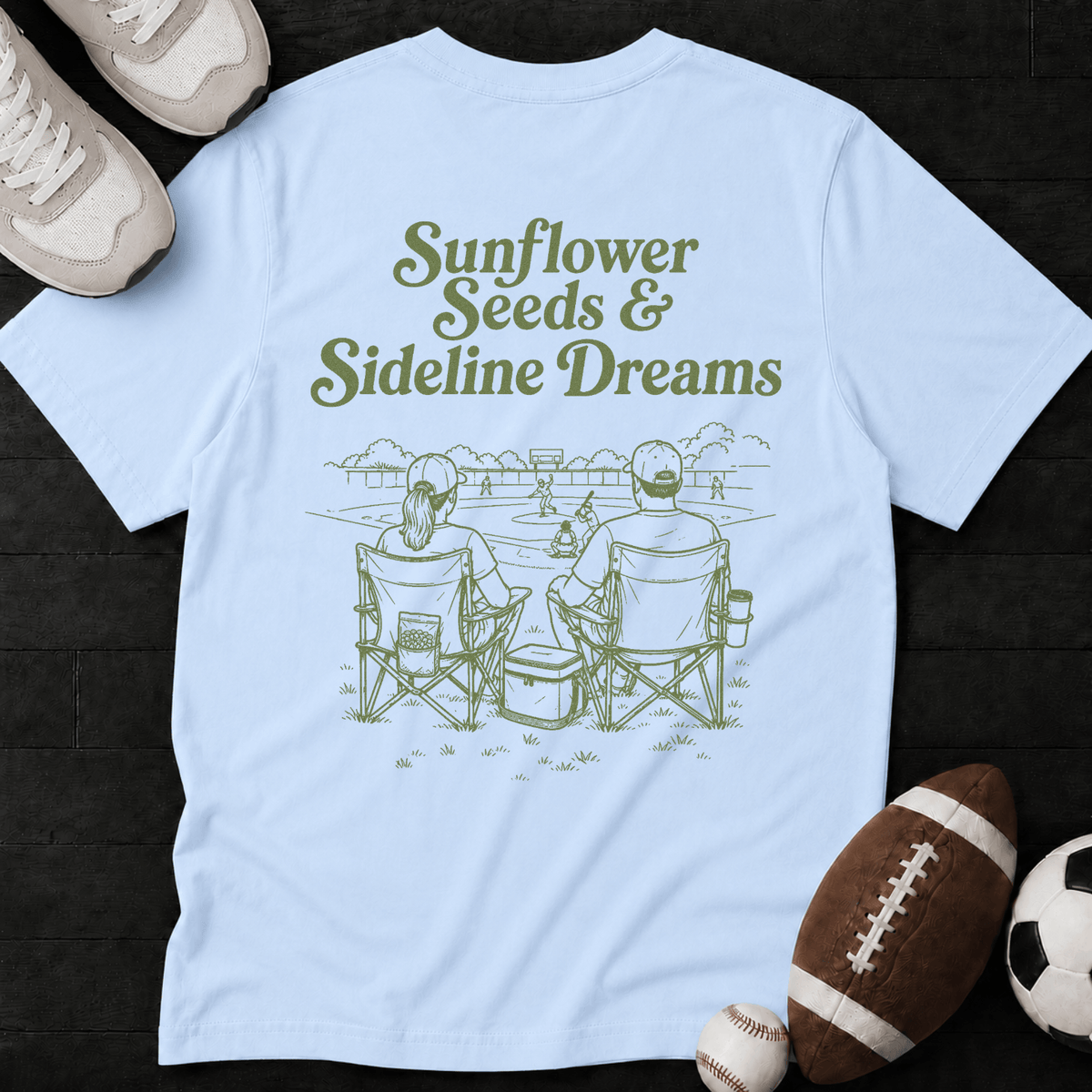 Sunflower seeds & Sideline dreams T-Shirt