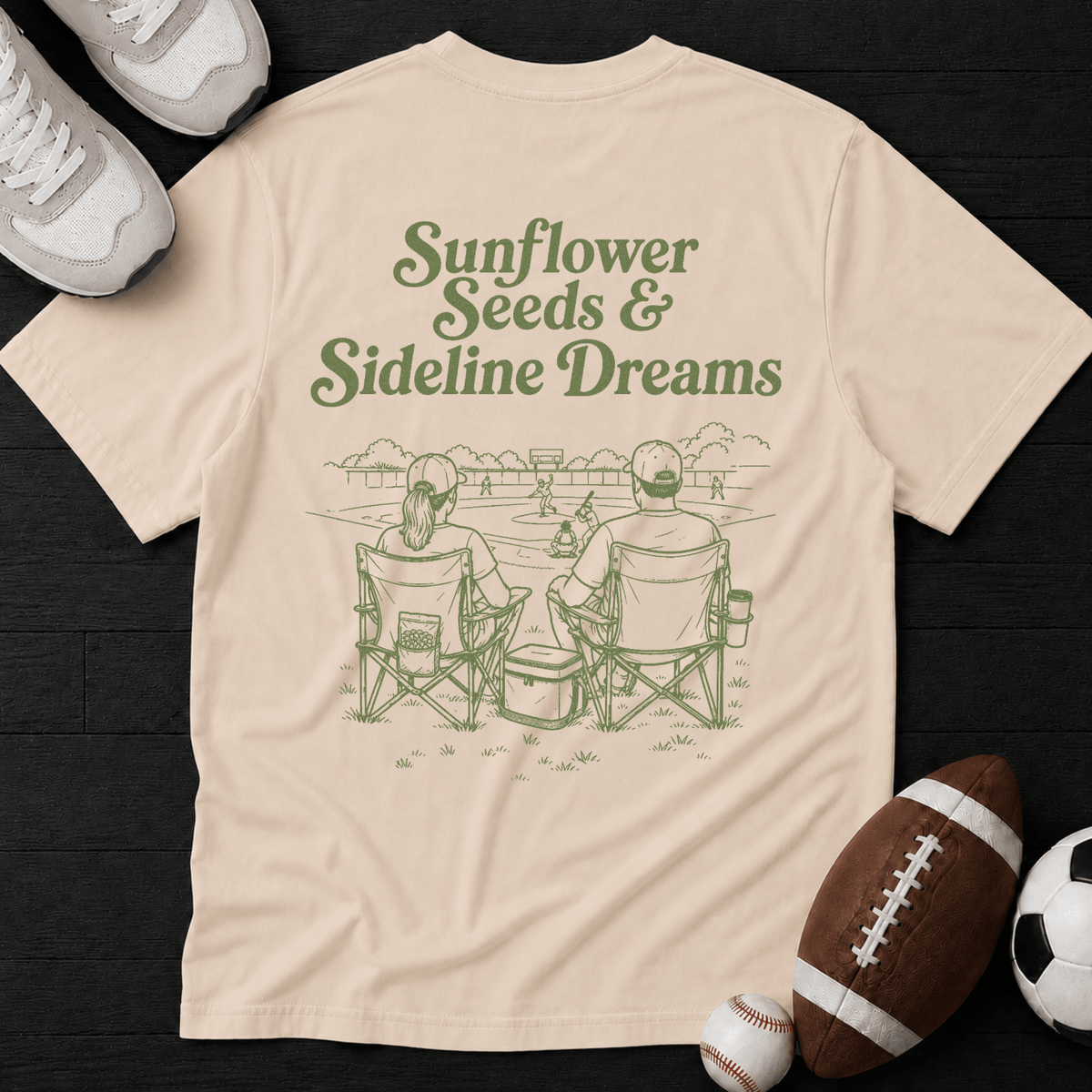 Sunflower seeds & Sideline dreams T-Shirt