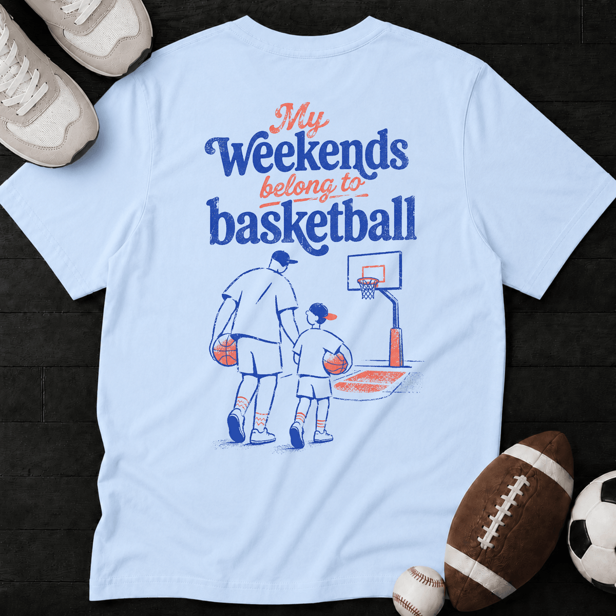 My Weekends belong to basketball T-Shirt