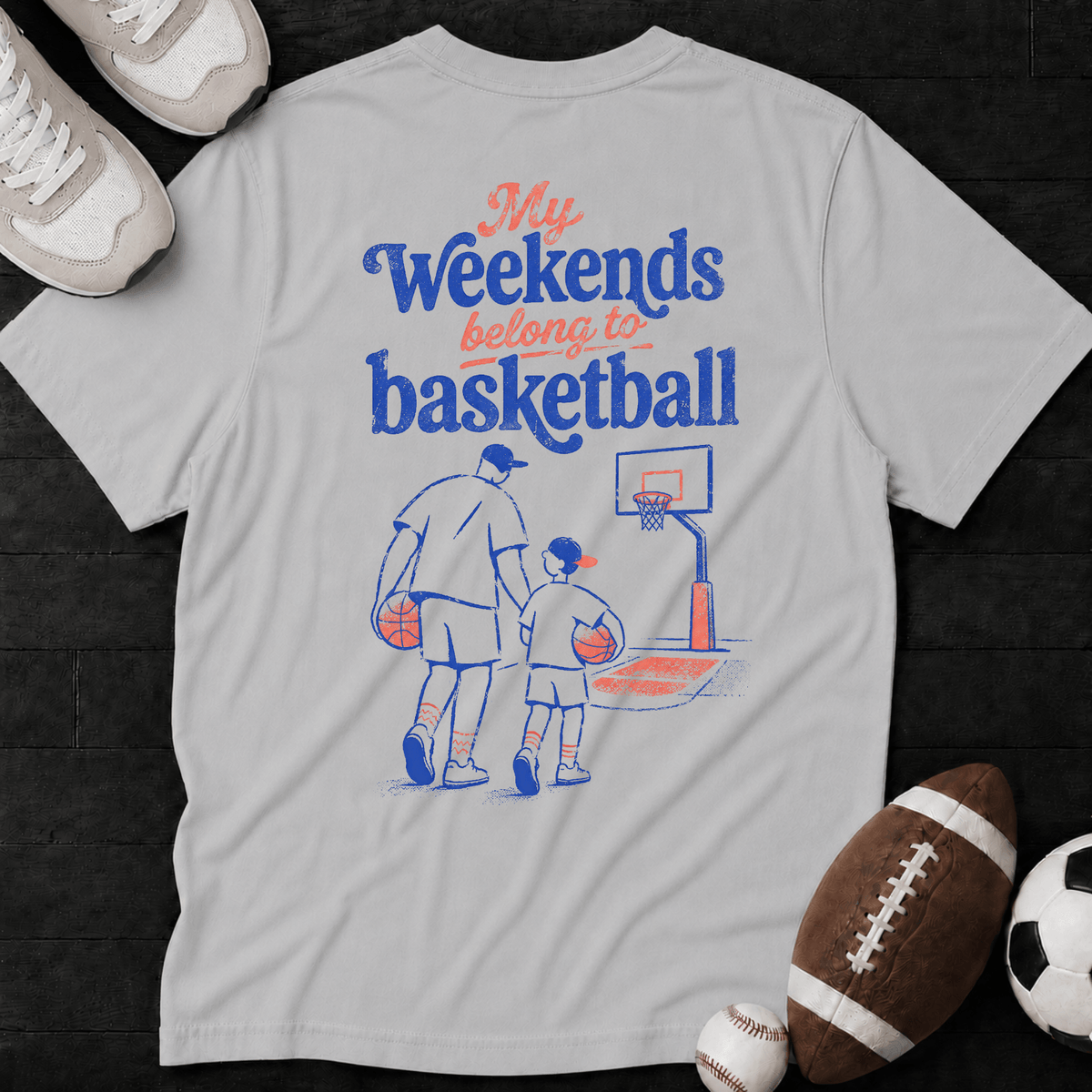 My Weekends belong to basketball T-Shirt