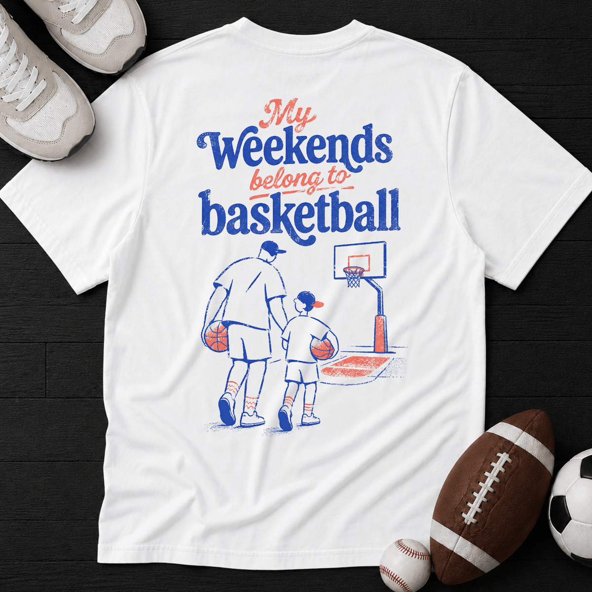 My Weekends belong to basketball T-Shirt