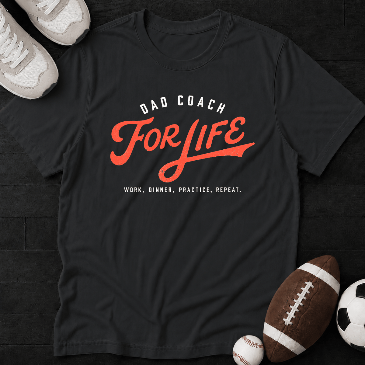 Dad coach for life T-Shirt
