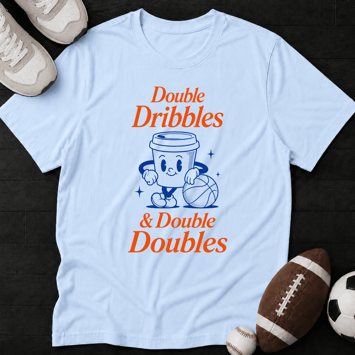 Double Dribbles & Double Doubles T-Shirt