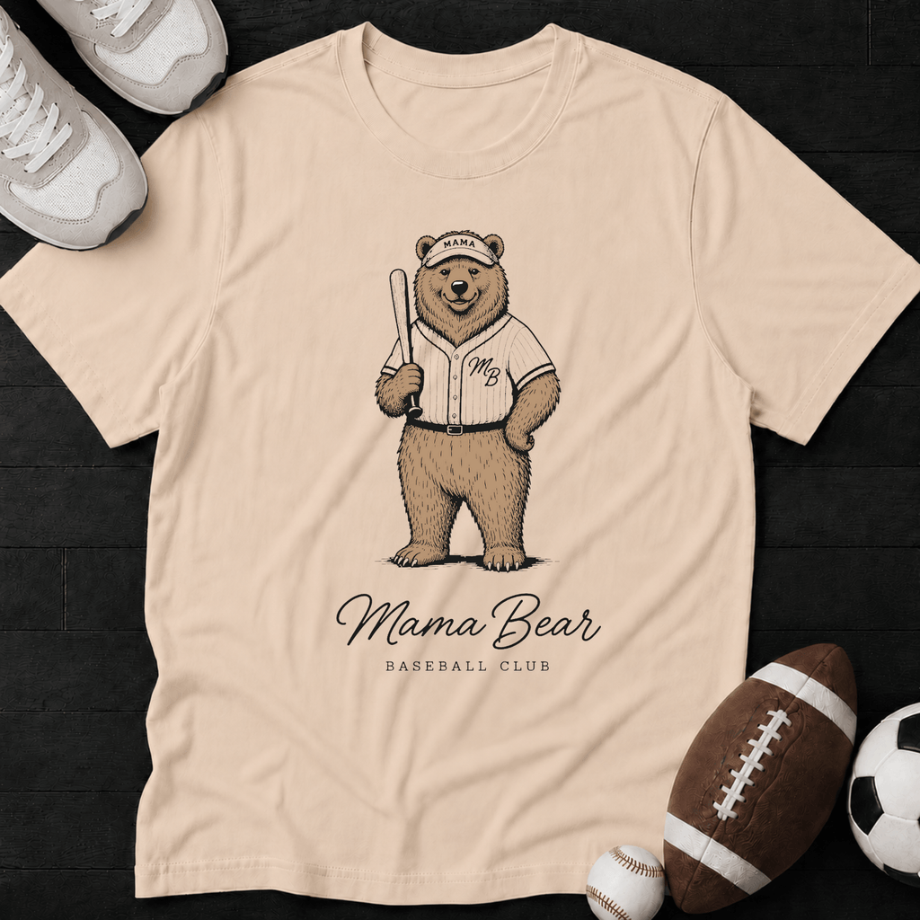 Mama bear Baseball club T-Shirt