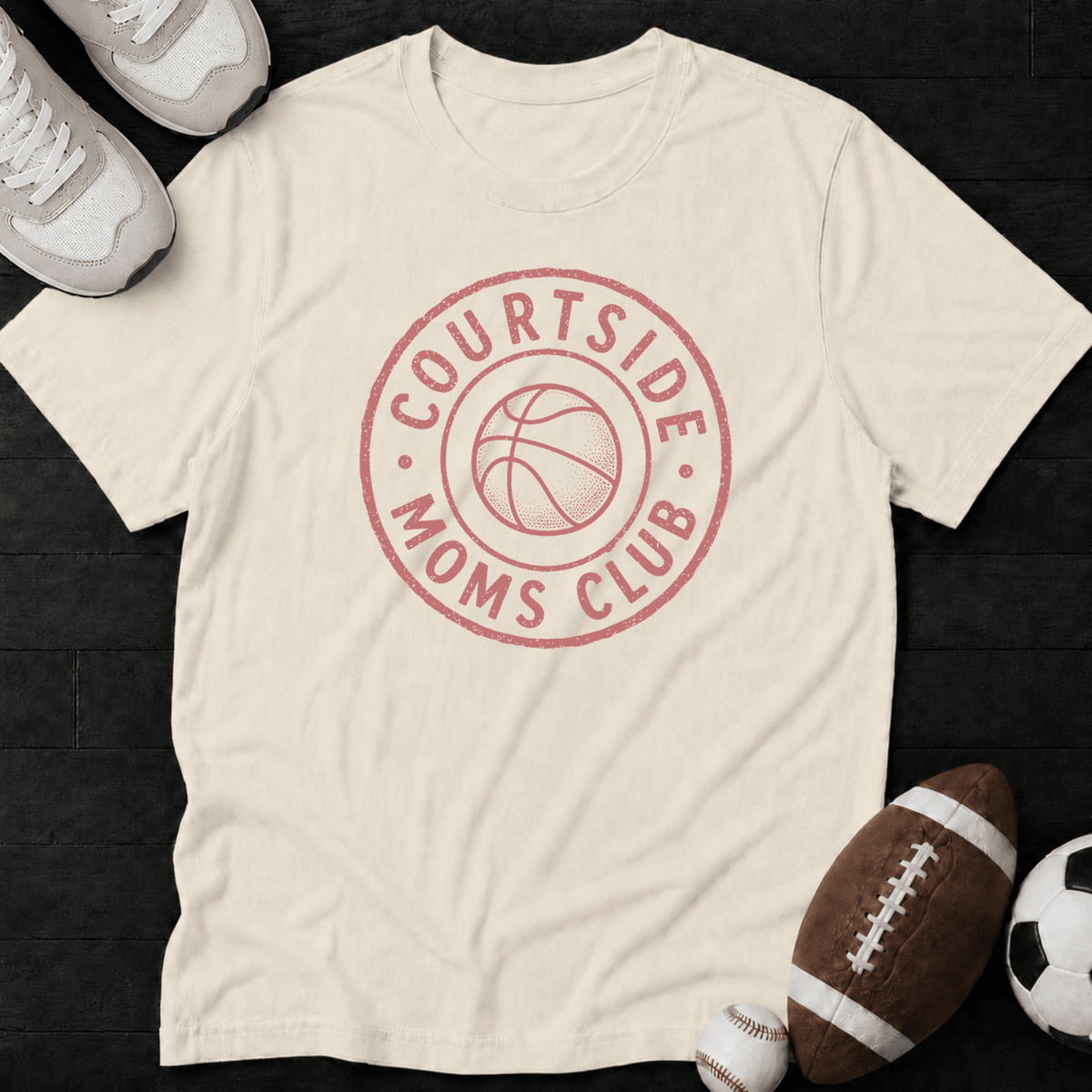 Courtside moms club T-Shirt