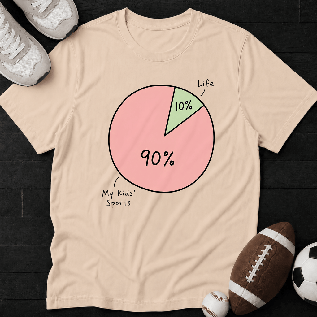 Kids' Sports 90% / Life 10% T-Shirt