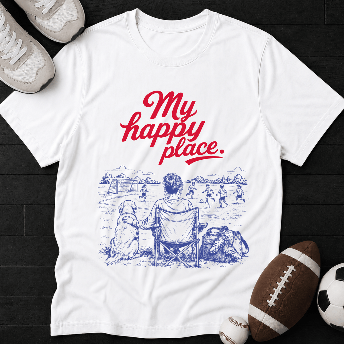 My happy place. T-Shirt