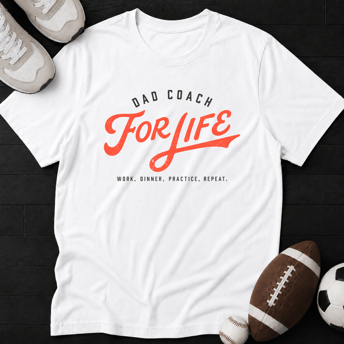 Dad coach for life T-Shirt